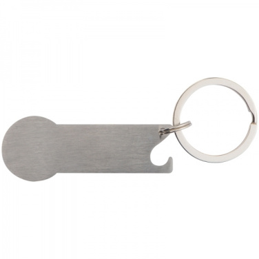 Logo trade promotional item photo of: Keyring with shopping cart chip STICKIT